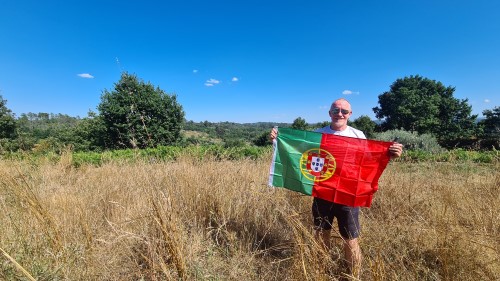 Stood at the Portuguese Pole of Inaccessibility