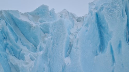 Antarctica ice wall