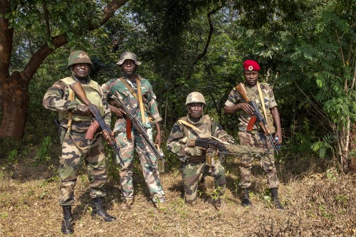  Central African Republic soldiers